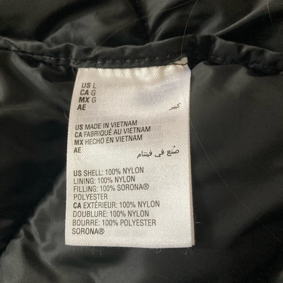 Charter Club Packable Hooded Puffer Coat Size Large Black - Picture 6 of 6